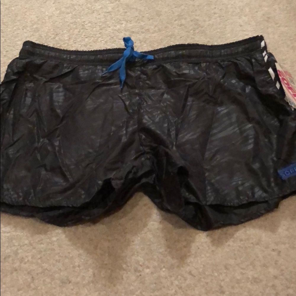 Women’s workout shorts by Soffe